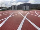 Eren Üniversitesi Atletizm Pisti 10 + 5 mm Dökme Epdm Kaucuk