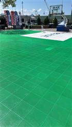 Giresun Belediyesi 3 x 3 Basketbol Turnuvası Modüler Zemin Kaplamaları. Krom Yapı