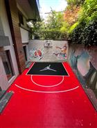 Modüler 3x3 Basket Saha Zemin Kaplama 